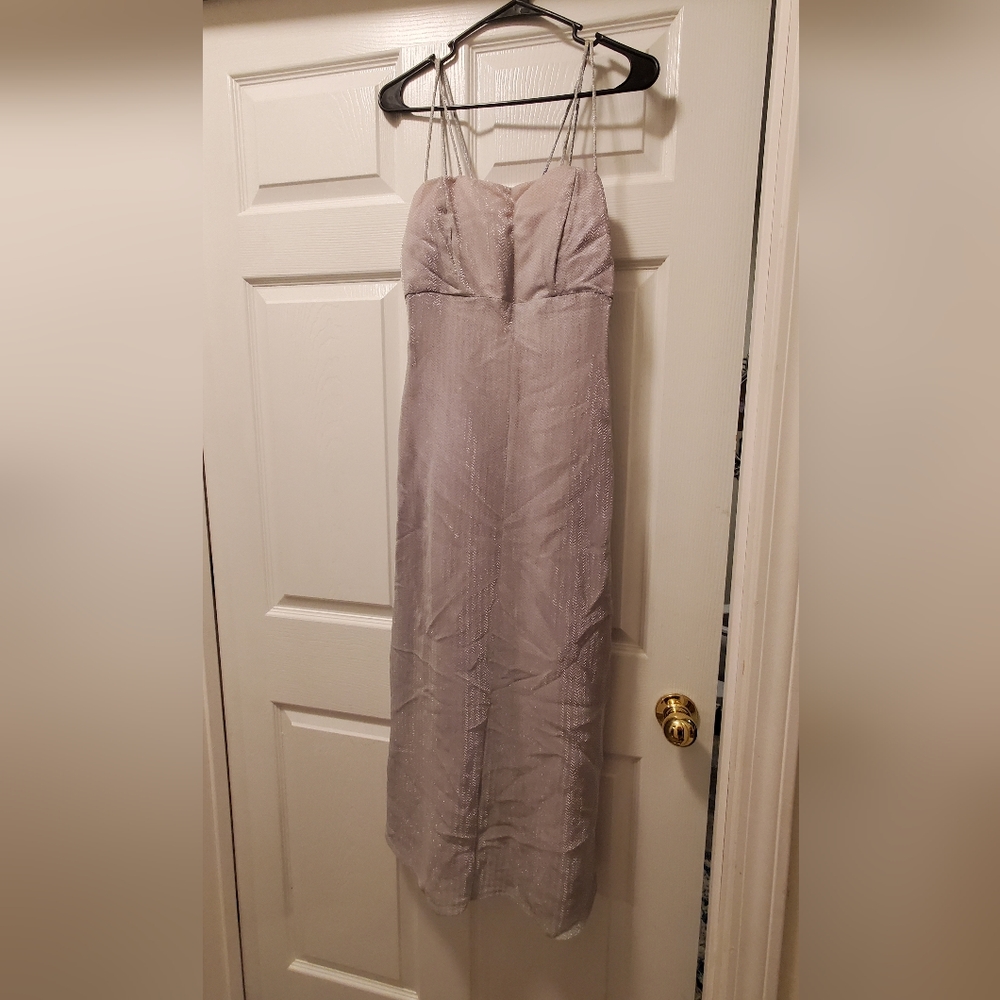 Strappy shimmering dress